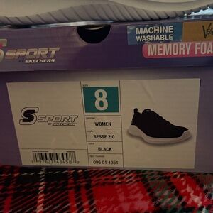 Skechers Women's Resse 2.0 Black Athletic Shoes